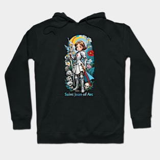 St Joan of Arc Am Not Afraid I Was Born Do This Saint Hoodie